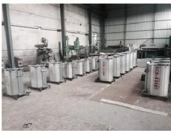 Máquina de fundición de resina epoxi al vacío para transformadores de tipo seco 5