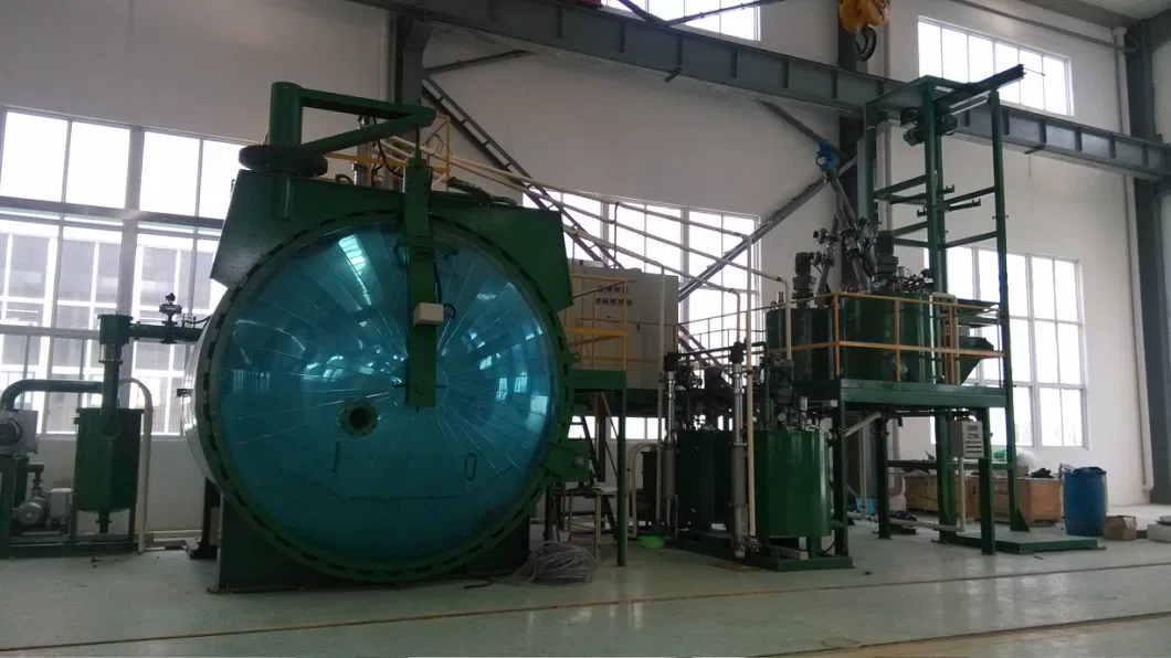 Máquina de fundición al vacío de resina epoxi usada para transformadores de tipo seco 1