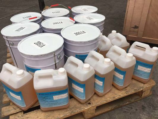 Resina de epoxy de lanzamiento roja, endurecedor de la resina de la resistencia térmica del choque