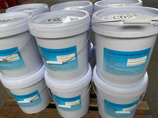 Líquido ignífugo de la resina de epoxy de la inyección transparente con el endurecedor