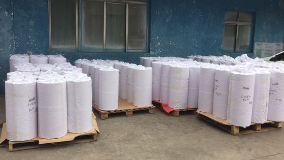 Buje blanco de Mesh Cloth For Electrical Insulation de la fibra de vidrio de la materia prima del transformador