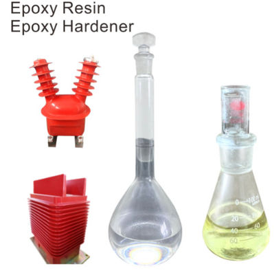 Revestimiento de barniz multicolor Resina epoxi endurecedora para la unión del núcleo de hierro del transformador