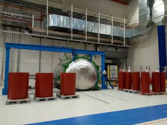 Buen rendimiento de aislamiento Máquina de fundición de resina epoxi al vacío para transformadores de tipo seco