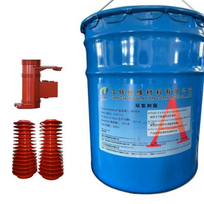 50Mpa Resistencia a la flexión Resina epoxi de vacío para fundición y propiedades ignífugas